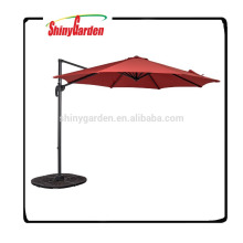 vente chaude patio 360 roat parasol parasol roma, haute qualité suspendus parapluie roma offset